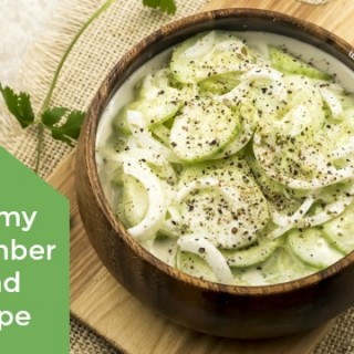 Image for Creamy Cucumber Salad Recipe