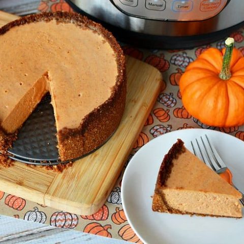 Image for Instant Pot Pumpkin Cheesecake Recipe