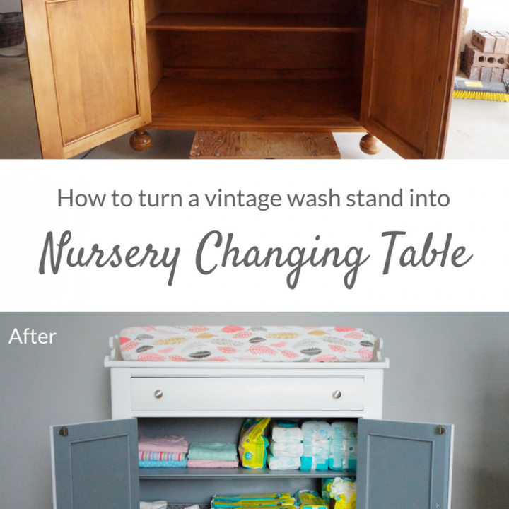 Image for Vintage Wash Stand Changing Table
