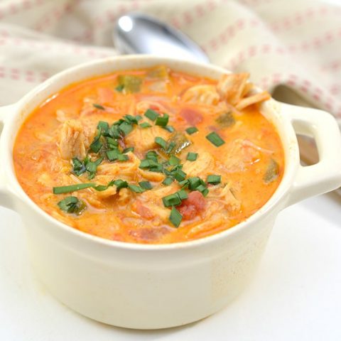 Image for Keto Chicken Enchilada Soup