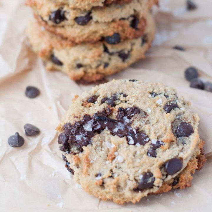Image for Keto Salted Caramel Chocolate Chip Cookies | Peace Love and Low Carb