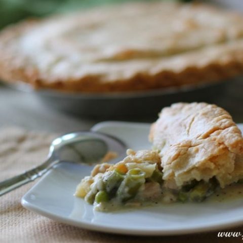 Image for Delicious Turkey Pot Pie (From Thanksgiving Leftovers!)