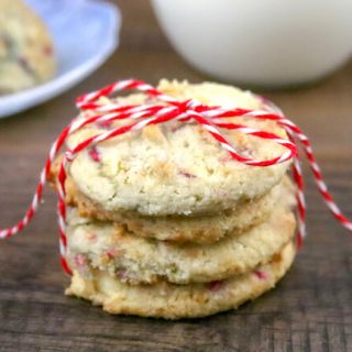 Image for Keto Raspberry Almond Shortbread Cookies