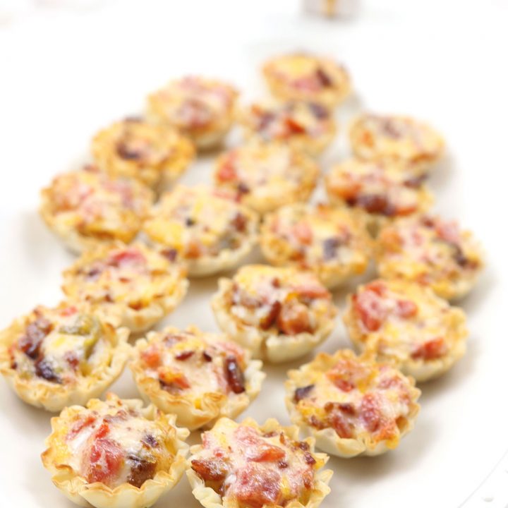 Image for Oozy & Cheesy Bacon RO*TEL Appetizer Cups for Holiday Gatherings
