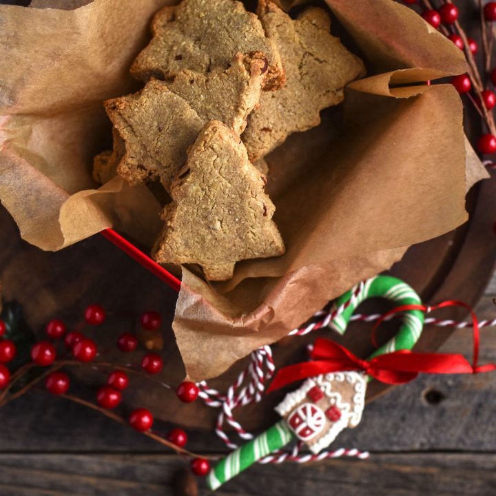 Image for Almond Flour Shortbread Cookies with Cinnamon