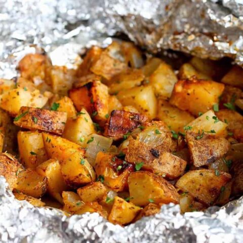 Image for Grilled Potatoes Recipe with Rosemary & Smoked Paprika