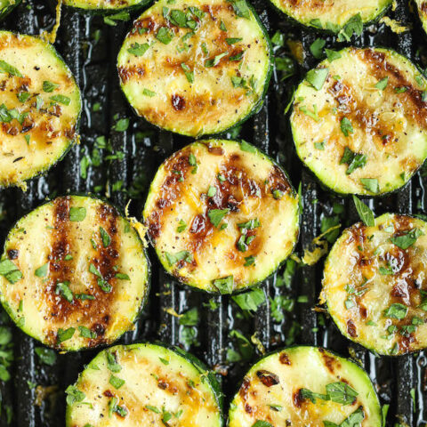 Image for Grilled Lemon Garlic Zucchini