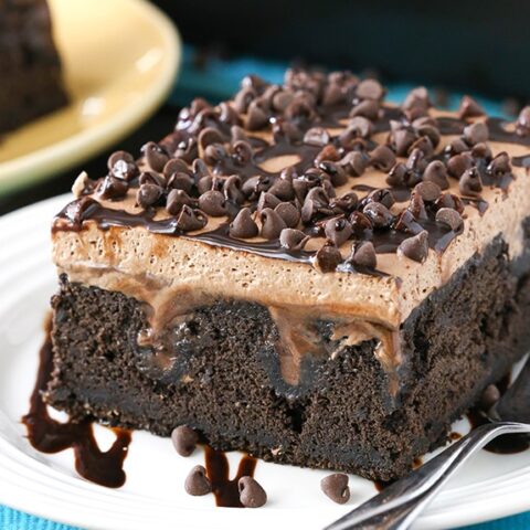 Image for Guinness Chocolate Poke Cake | Moist Chocolate Cake Recipe