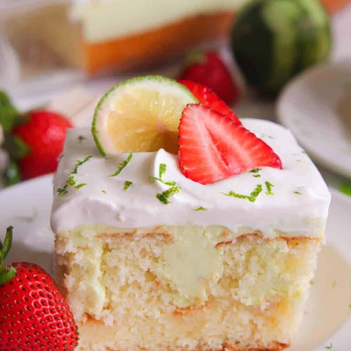 Image for Key Lime Poke Cake